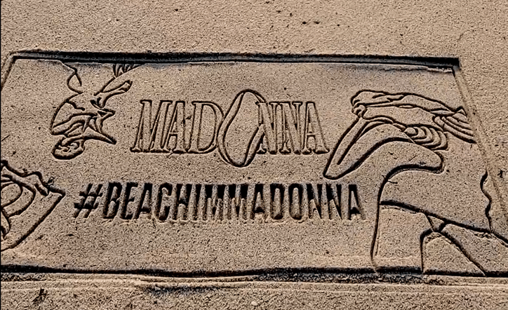 Madonna Sand Stamp