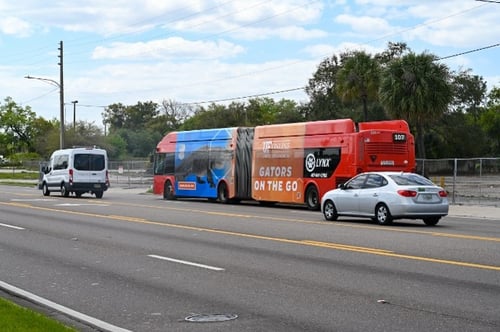 University of Florida Bus Ad Orlando