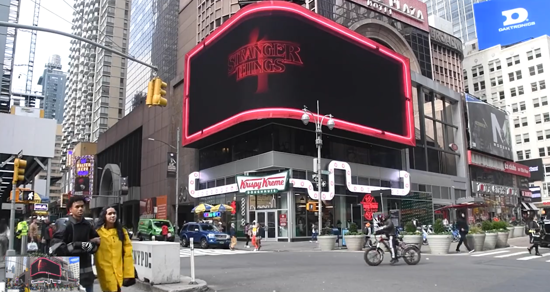 Stranger Things Soundtrack Times Square